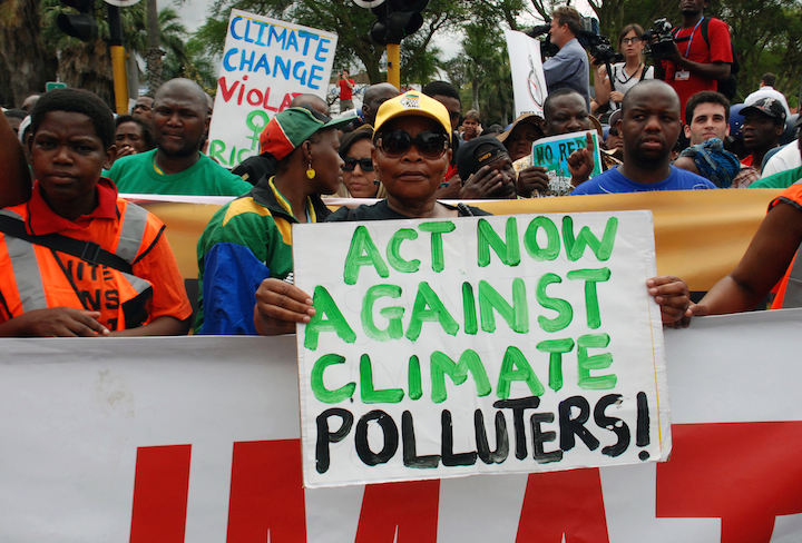 Durban Climate March, 2011.  Photolangelle.org