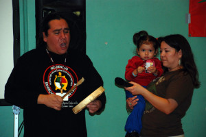 At Indigenous Peoples Speak Out. Photo: Langelle/GJEP-GFC