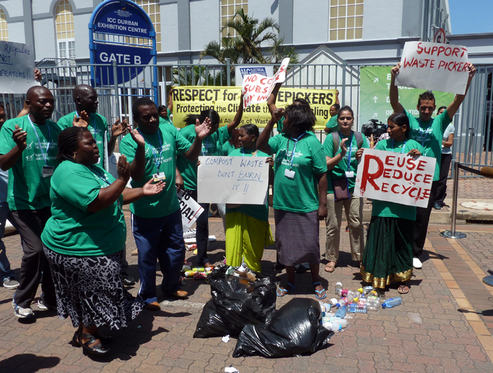 Durban COP 17: Waste Pickers Tout Only Truly Green Solution to ...